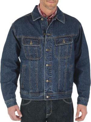 Men's Big and Tall Unlined Denim Jacket